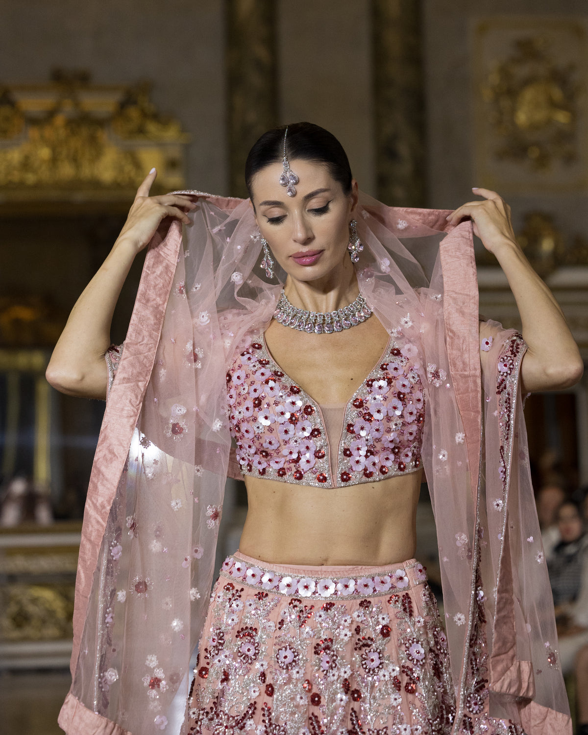 RAJASI| Hand-Embroidered Bridal Lehenga