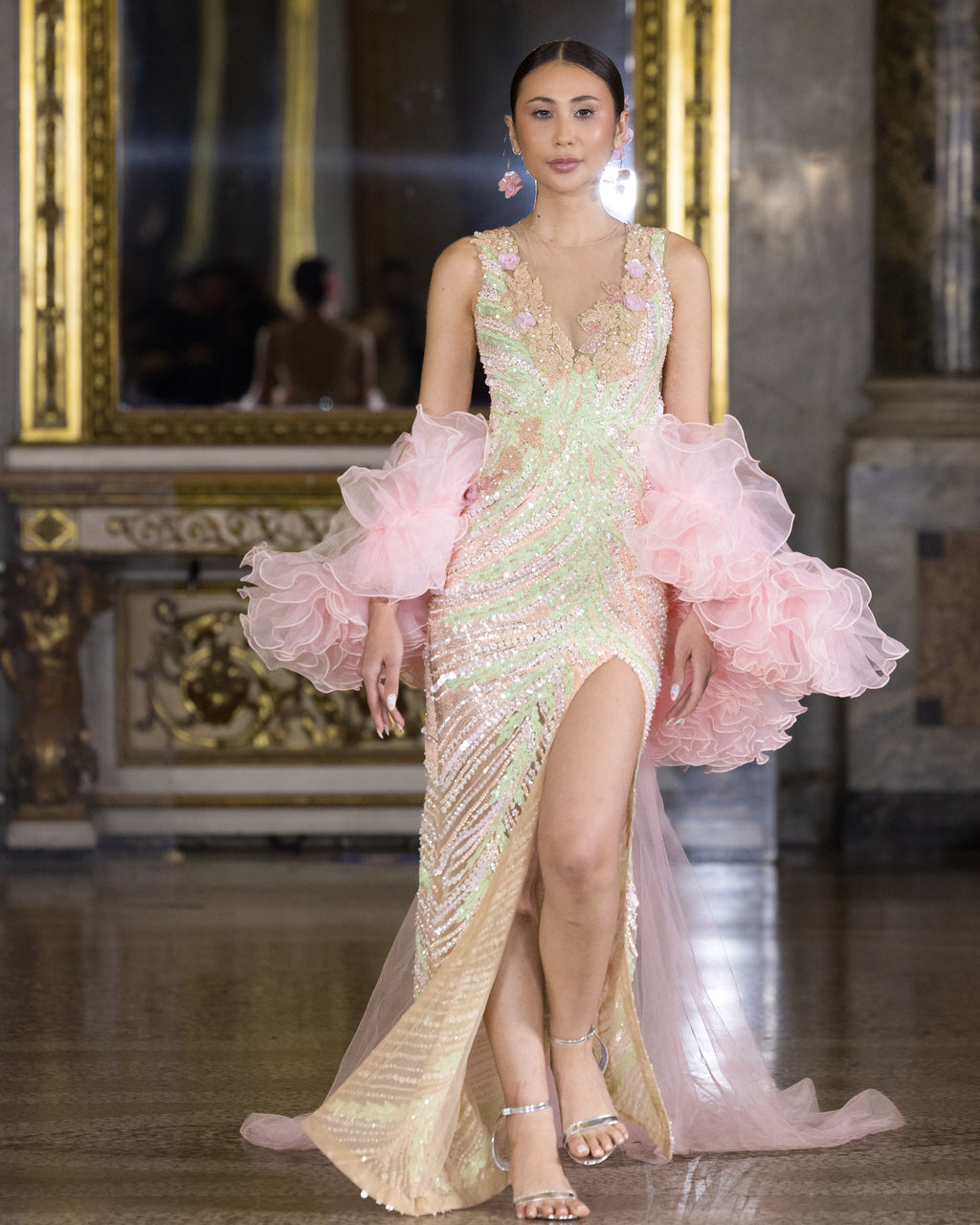 Fioré Blush | Floral Couture Gown
