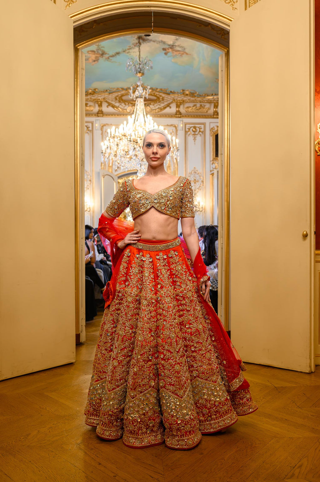 Royal Red Bridal Lehenga