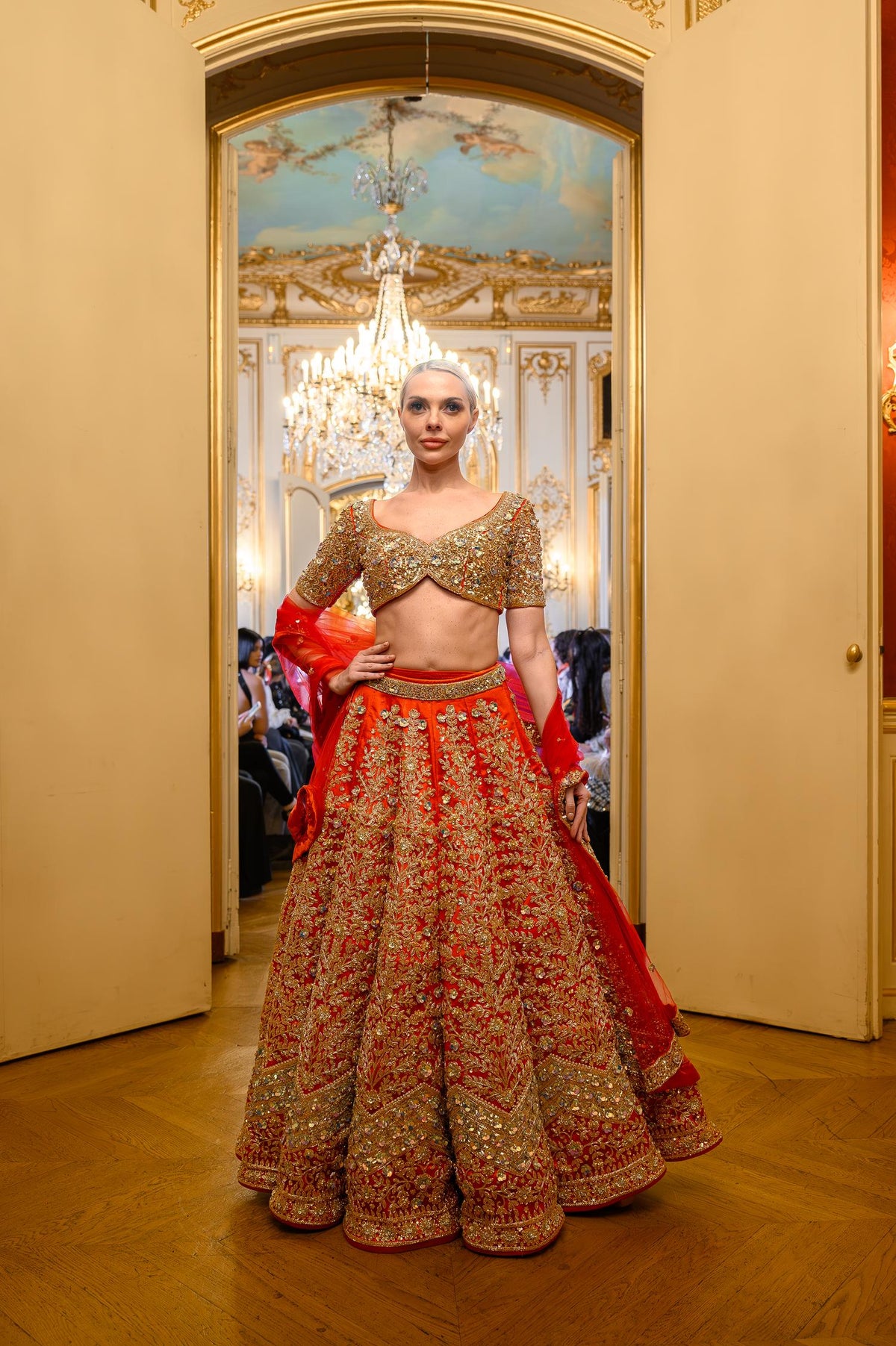 Royal Red Bridal Lehenga