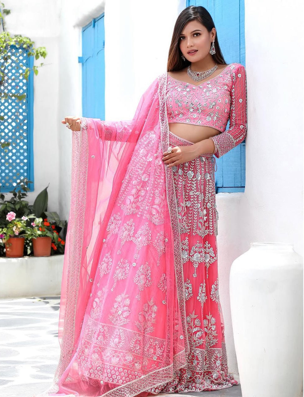 Simal Bridal Lehenga