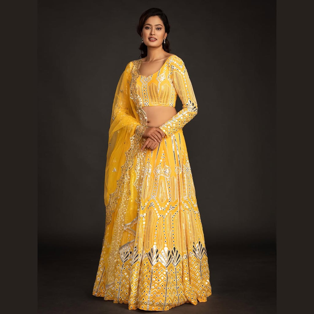 Yellow Lehenga