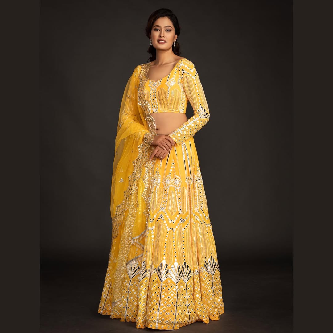 Yellow Lehenga